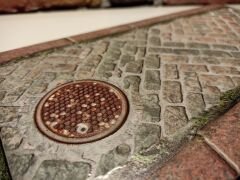 1/18 ÖLÇEK DERİ TABANLI PLEKSİ KUTU.CASE