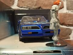 JADA TOYS 1/24 ÖLÇEK.. PENNYWISE & HENRY BOWER'S.PONTİAC FIREBIRD.