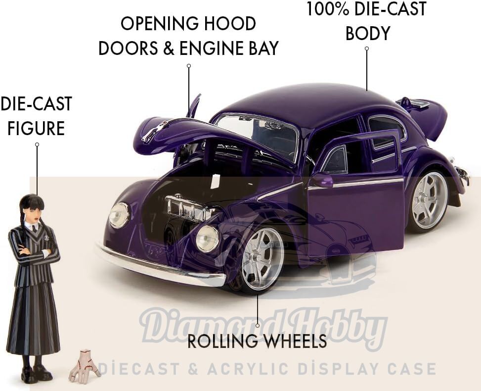 JADA TOYS 1/24  WEDNESDAY