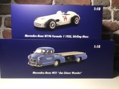 WERK83 1/18 MERCEDES ARABA TAŞIYICI.. 2 ARAÇ BİRDEN!