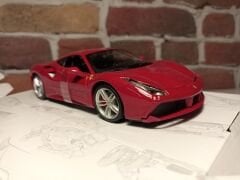 BURAGO 1/24 FERRARİ 488 GTB