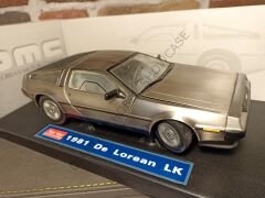 SUN STAR 1/18 ÖLÇEK -1981 MODEL DE LOREAN  -TIME MACHINE-ZAMAN MAKİNASI FİLM ARABASI-ikinci el