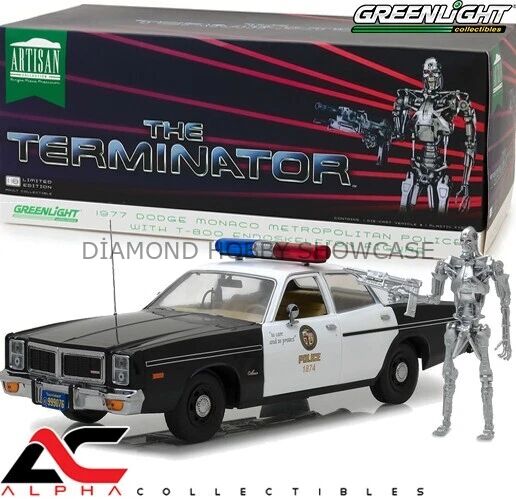 GREENLİGHT The Terminator Dodge Monaco Polis Aracı