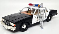 Greenlight 1/18 Terminator 2 Chevrolet Caprice 1987 Polis Arabası + T1000 Figürü