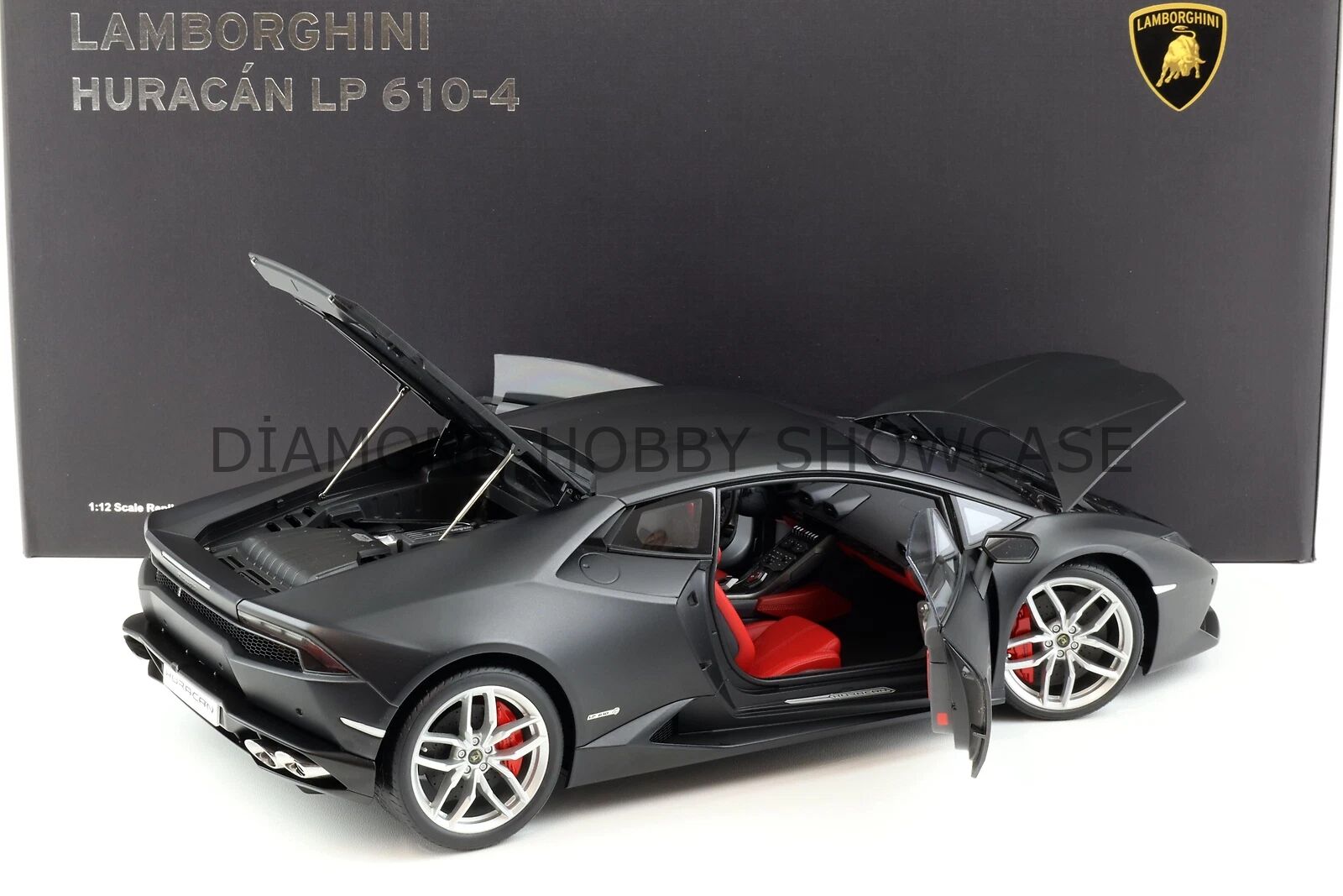 AUTOart LAMBORGHINI HURACAN LP 610-4 -MAT SİYAH!