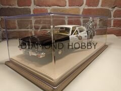 PLEKSİ SERGİ KUTUSU.. 1/18 ÖLÇEK DERİ TABANLI