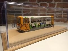 PLEKSİ SERGİ KUTUSU.. 1/18 ÖLÇEK DERİ TABANLI