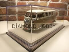 PLEKSİ SERGİ KUTUSU.. 1/18 ÖLÇEK DERİ TABANLI