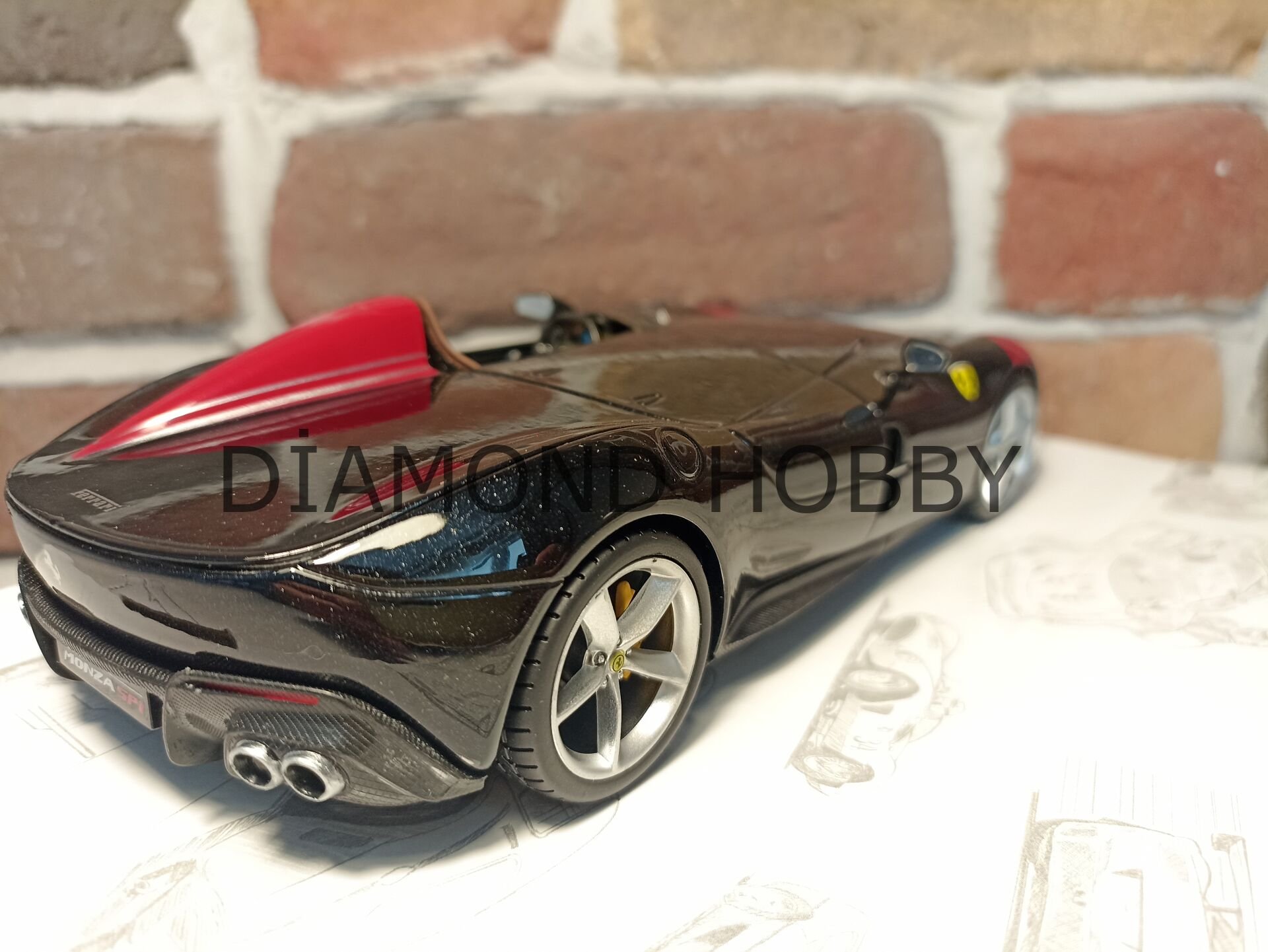 BURAGO 1/24 FERRARİ MONZA SP1
