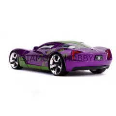 JADA TOYS 1/24 THE JOKER & 2009 CHEVY CORVETTE STINGRAY