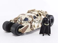 JADA TOYS BATMAN&BATMOBILE.THE DARK KNIGHT..1/24 ÖLÇEK..