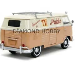 JADA TOYS TRANSFORMERS VOLKSWAGEN BUS WHEELJACK.1/24 ÖLÇEK