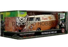 JADA TOYS TRANSFORMERS VOLKSWAGEN BUS WHEELJACK.1/24 ÖLÇEK