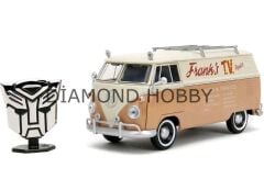 JADA TOYS TRANSFORMERS VOLKSWAGEN BUS WHEELJACK.1/24 ÖLÇEK