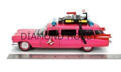 JADA TOYS 1/24 DE LOREAN GELECEĞE DÖNÜŞ ZAMAN MAKİNESİ PEMBE