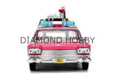 JADA TOYS 1/24 DE LOREAN GELECEĞE DÖNÜŞ ZAMAN MAKİNESİ PEMBE