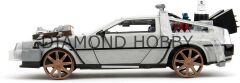 JADA TOYS 1/24.. BACK TO THE FUTURE PART 3 DELOREAN ..