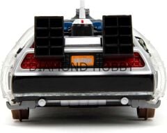 JADA TOYS 1/24.. BACK TO THE FUTURE PART 3 DELOREAN ..