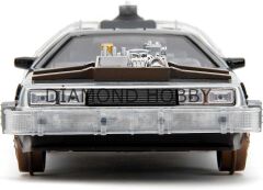 JADA TOYS 1/24.. BACK TO THE FUTURE PART 3 DELOREAN ..