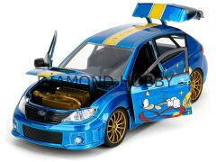 JADA TOYS 1/24..Sonic The Hedgehog  2012 Subaru Impreza WRX STI