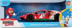 JADA TOYS 1/24 SONIC THE HEDGEHOG LAMBORGHINI AVENTADOR SV