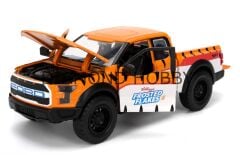 JADA TOYS 1/24 FROSTED FLAKES. TONY THE TİGER &2017 FORD F-150 RAPTOR
