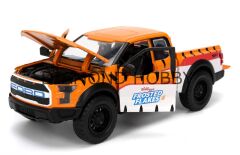 JADA TOYS 1/24 FROSTED FLAKES. TONY THE TİGER &2017 FORD F-150 RAPTOR