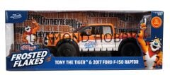 JADA TOYS 1/24 FROSTED FLAKES. TONY THE TİGER &2017 FORD F-150 RAPTOR