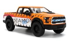 JADA TOYS 1/24 FROSTED FLAKES. TONY THE TİGER &2017 FORD F-150 RAPTOR