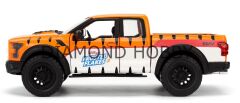 JADA TOYS 1/24 FROSTED FLAKES. TONY THE TİGER &2017 FORD F-150 RAPTOR