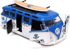 JADA  TOYS 1/24 Hollywood Rides 2022 Mickey Mouse Volkswagen T1 Otobüs