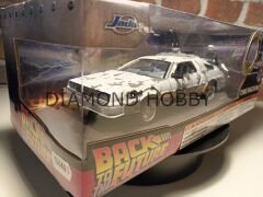 JADA TOYS 1/24 BACK TO THE FUTURE TIME MACHINE DMC De Lorean 1 KAMUFLAJ