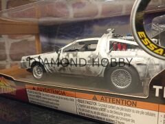 JADA TOYS 1/24 BACK TO THE FUTURE TIME MACHINE DMC De Lorean 1 KAMUFLAJ