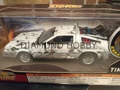 JADA TOYS 1/24 BACK TO THE FUTURE TIME MACHINE DMC De Lorean 1 KAMUFLAJ