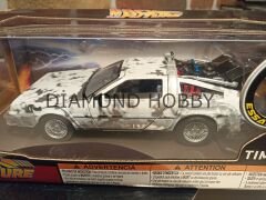 JADA TOYS 1/24 BACK TO THE FUTURE TIME MACHINE DMC De Lorean 1 KAMUFLAJ