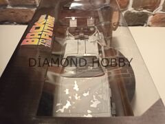 JADA TOYS 1/24 BACK TO THE FUTURE TIME MACHINE DMC De Lorean 1 KAMUFLAJ