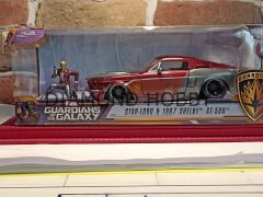 JADA TOYS 1/24 GUARDIANS OF THE GALAXY STAR-LORD & 1967 SHELBY GT-500