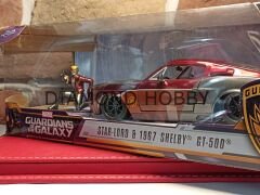 JADA TOYS 1/24 GUARDIANS OF THE GALAXY STAR-LORD & 1967 SHELBY GT-500
