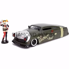 JADA TOYS 1/24 HARLEY QUINN & 1951 MERCURY