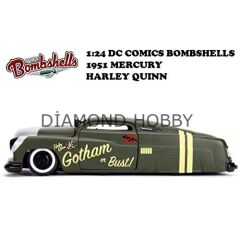 JADA TOYS 1/24 HARLEY QUINN & 1951 MERCURY