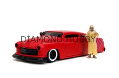 JADA TOYS 1/24 CREEPSHOW CREEP FIGURE & 1951 MERCURY