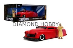 JADA TOYS 1/24 CREEPSHOW CREEP FIGURE & 1951 MERCURY