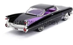 JADA TOYS 1/24 CATWOMAN & 1959 CADILLAC COUPE DEVILLE