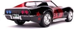 JADA TOYS 1/24 HARLEY QUINN & 1969 CHEVY CORVETTE STINGRAY