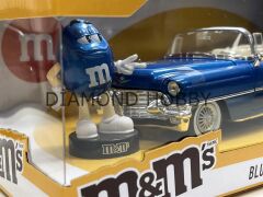 JADA TOYS 1/24 M&M BLUE & 1956 CADILLAC ELDORADO