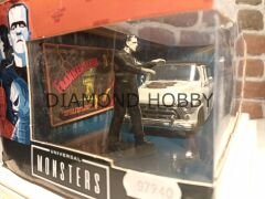 JADA TOYS 1/24 FRANKENSTEIN & 1957 CHEVY SUBURNAY