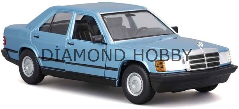 BURAGO 1/24 ÖLÇEK MERCEDES-BENZ 190 E 2.6