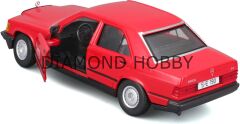 BURAGO 1/24 ÖLÇEK MERCEDES-BENZ 190 E 2.6 KIRMIZI