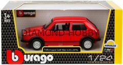 BURAGO 1/24 VOLKSWAGEN GOLF Mk1 GTI-1979