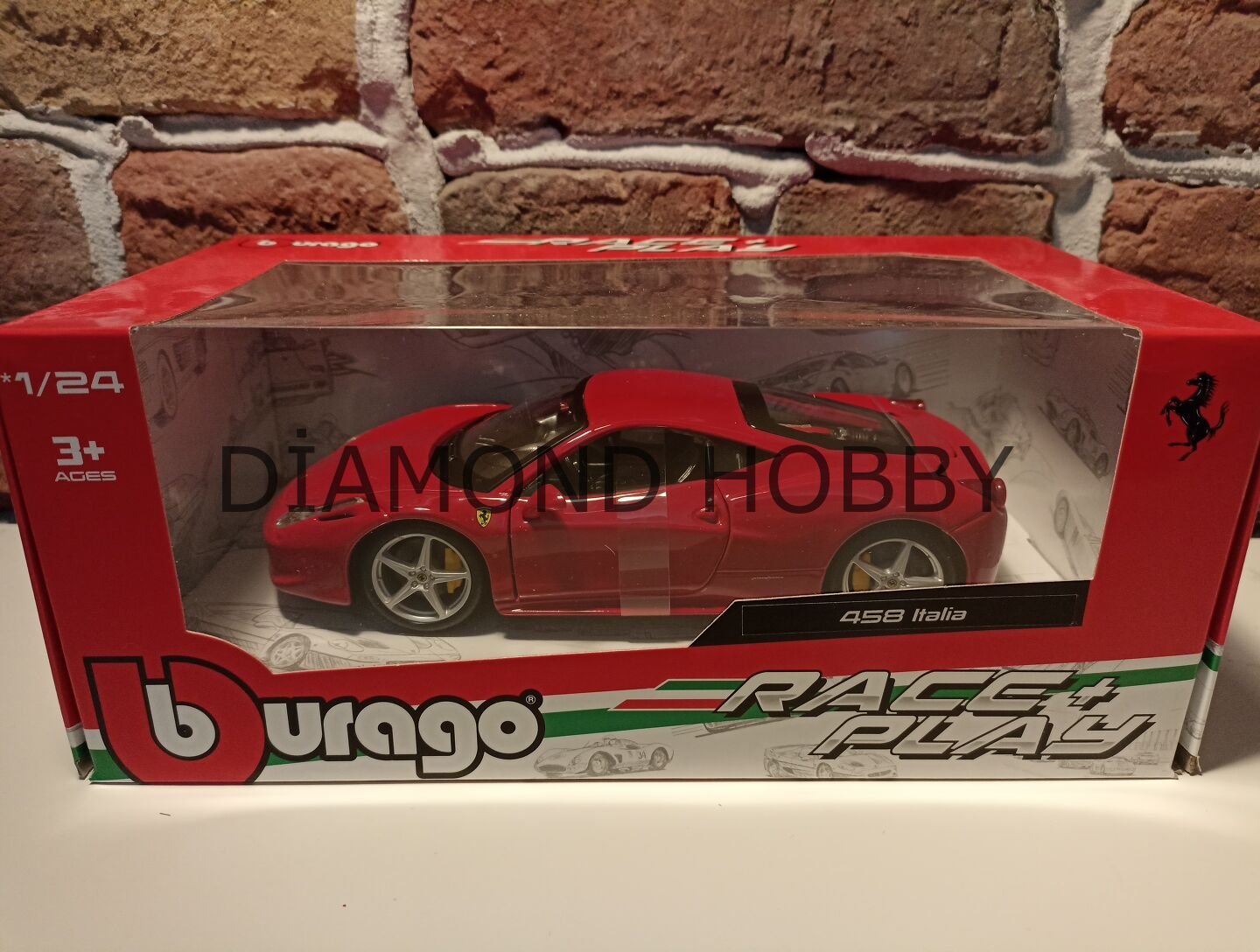 BURAGO 1/24 ÖLÇEK FERRARİ 458 İTALİA